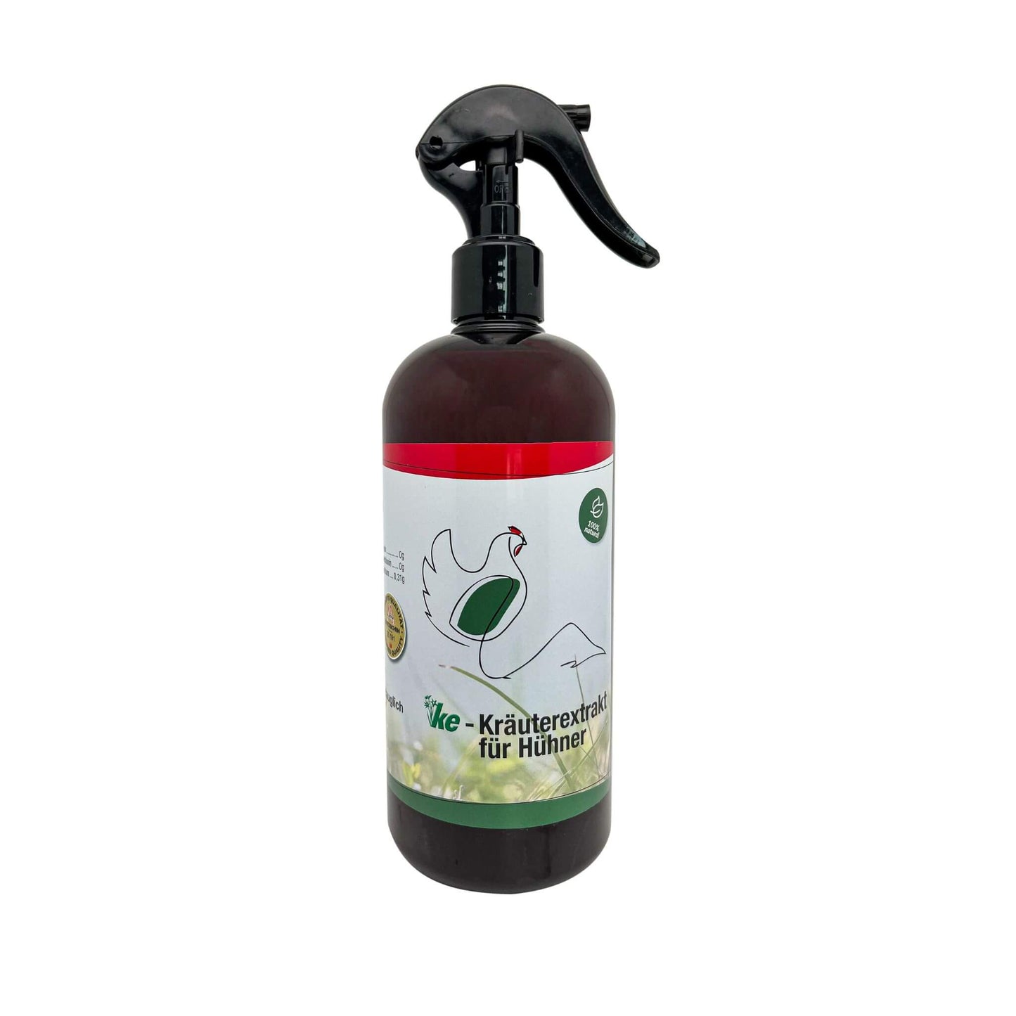 KE-Kräuterextrakt für Huehner 500ml incl.. Spruehkopf DE-ÖKO-012
