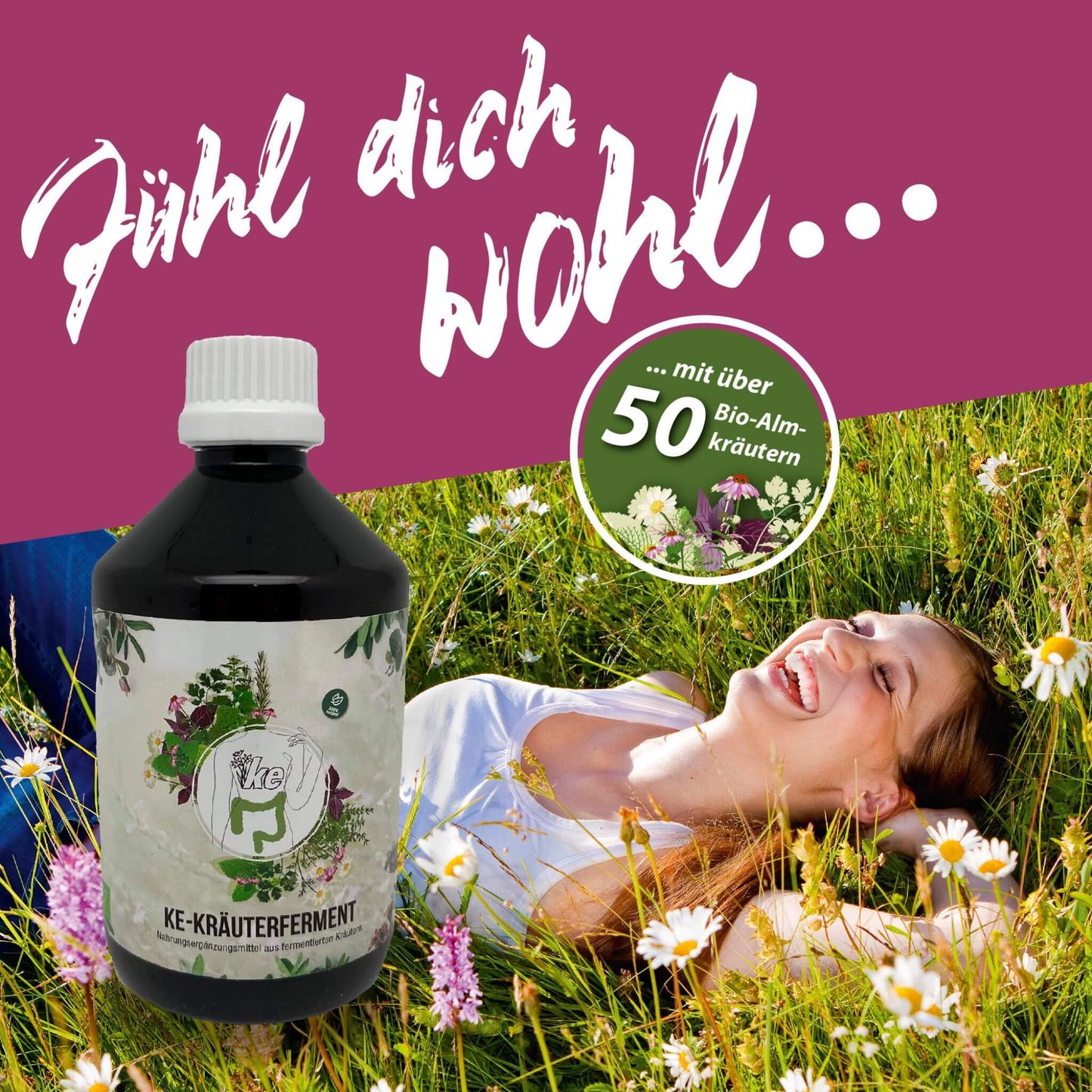 KE Kräuterferment 500ml 5+1x Flasche Gratis