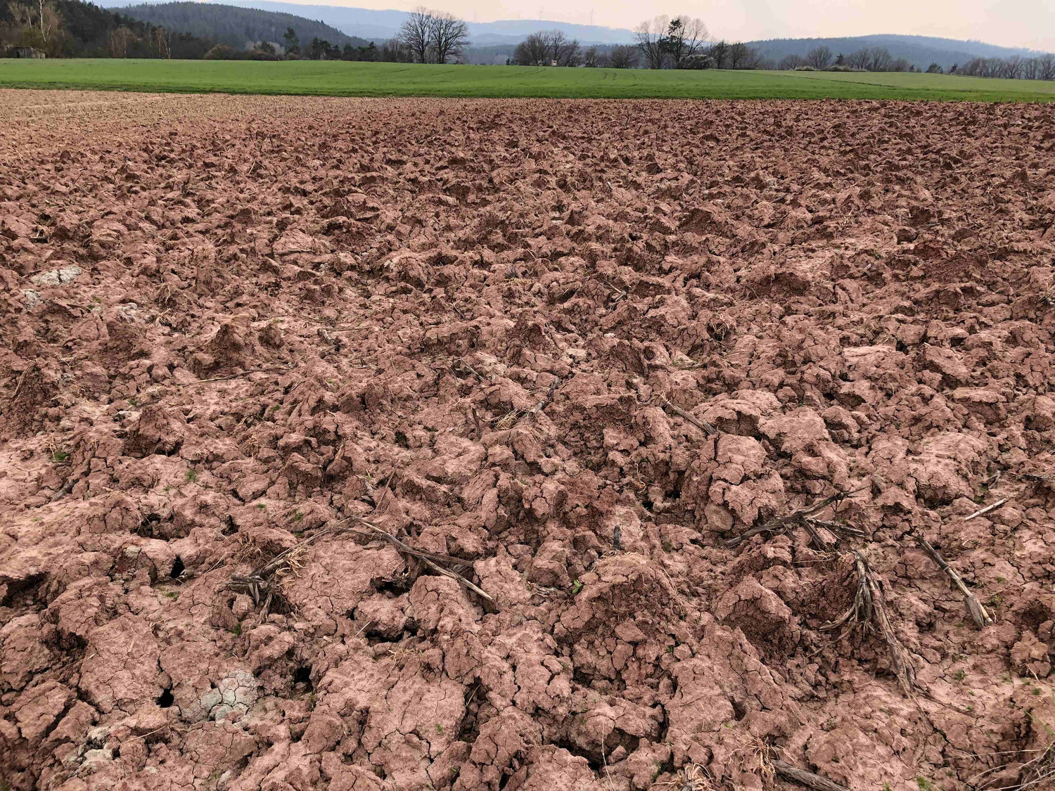 tief Gepflügter Boden