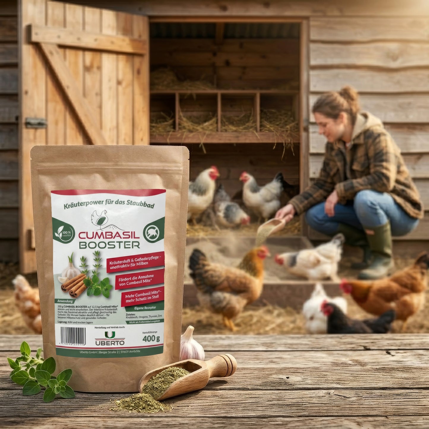 CUMBASIL BOOSTER 400 g – Natürlicher Kräuter-Booster für Cumbasil Mite #1