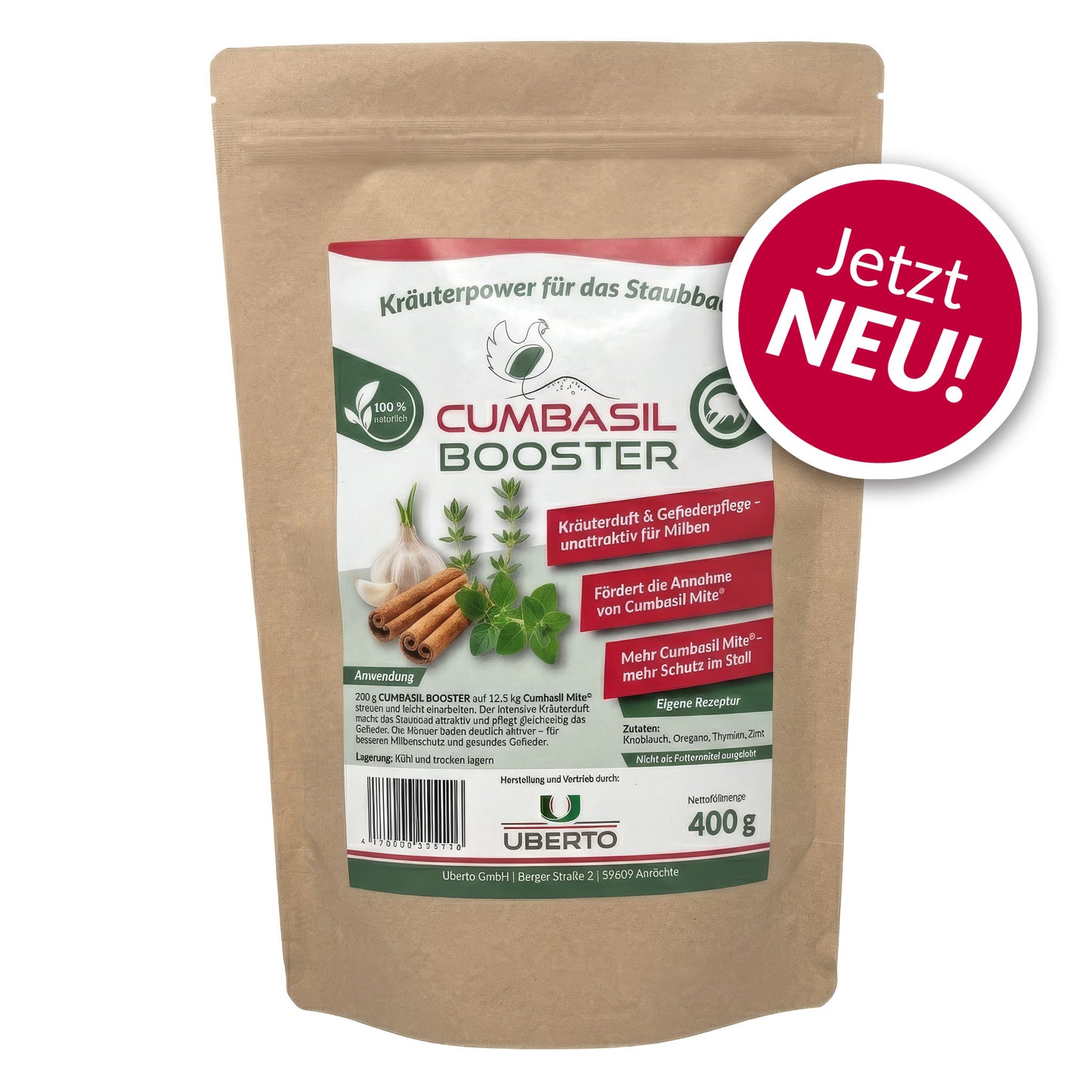 CUMBASIL BOOSTER 400 g – Natürlicher Kräuter-Booster für Cumbasil Mite #1
